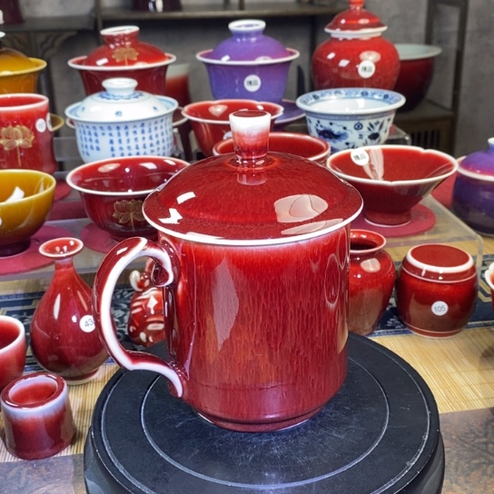 【闪购商品】景德镇名陶坊原矿郎红