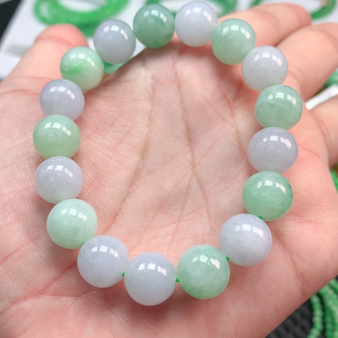 翡翠手链未镶嵌翡翠