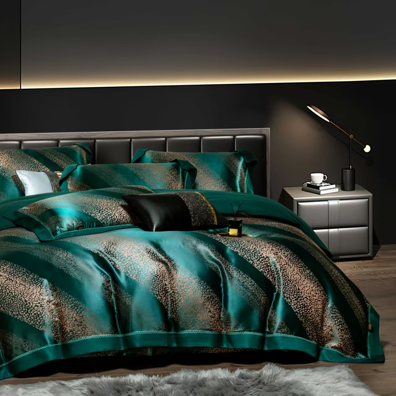 【金志轻奢】品牌轻奢超柔色织四件套-归寻