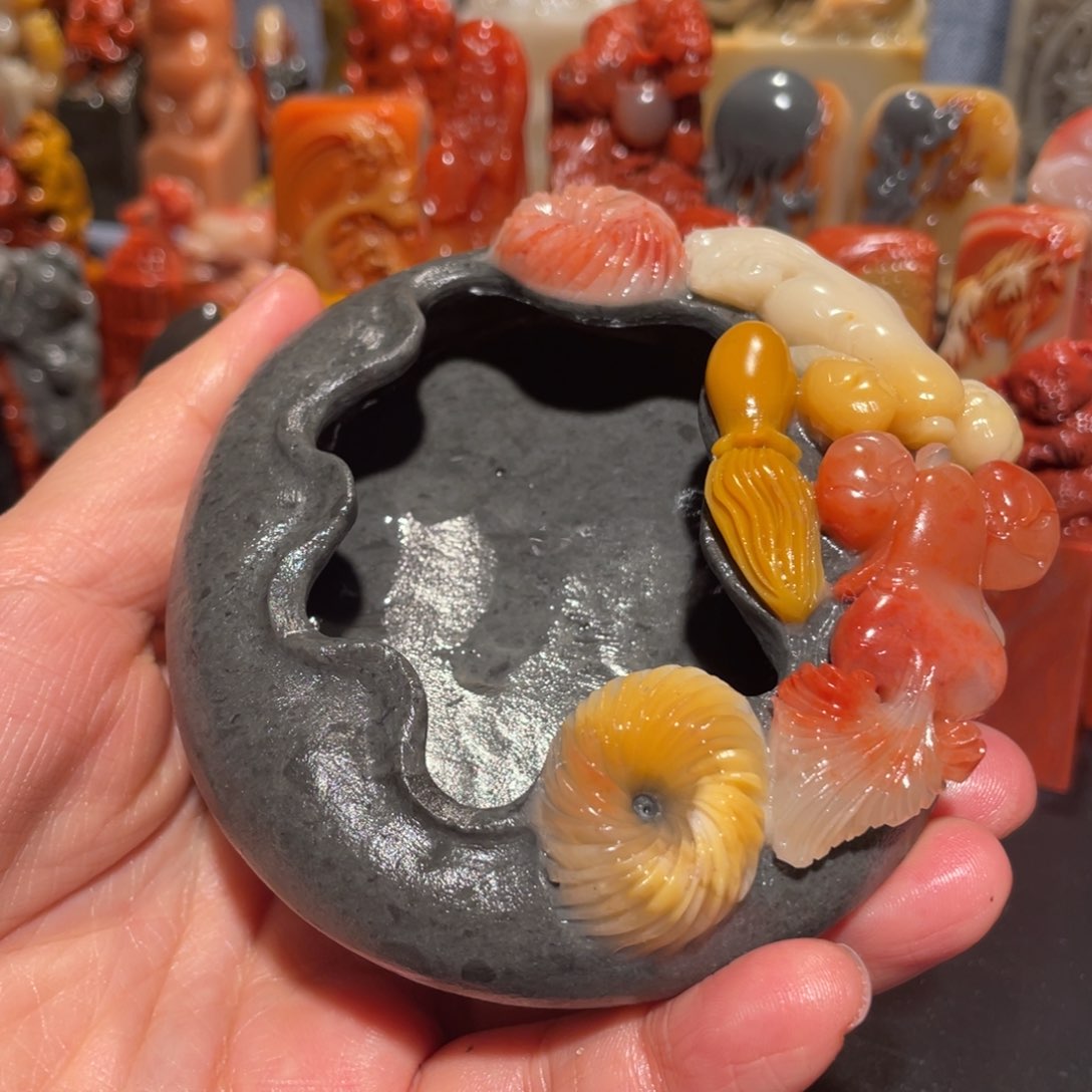 寿山石印石精美印