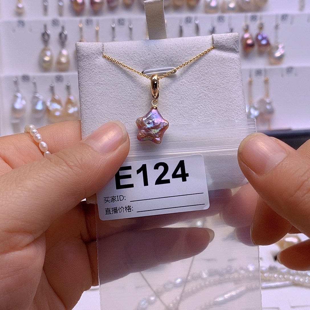 淡水珍珠颈饰银S925镶嵌