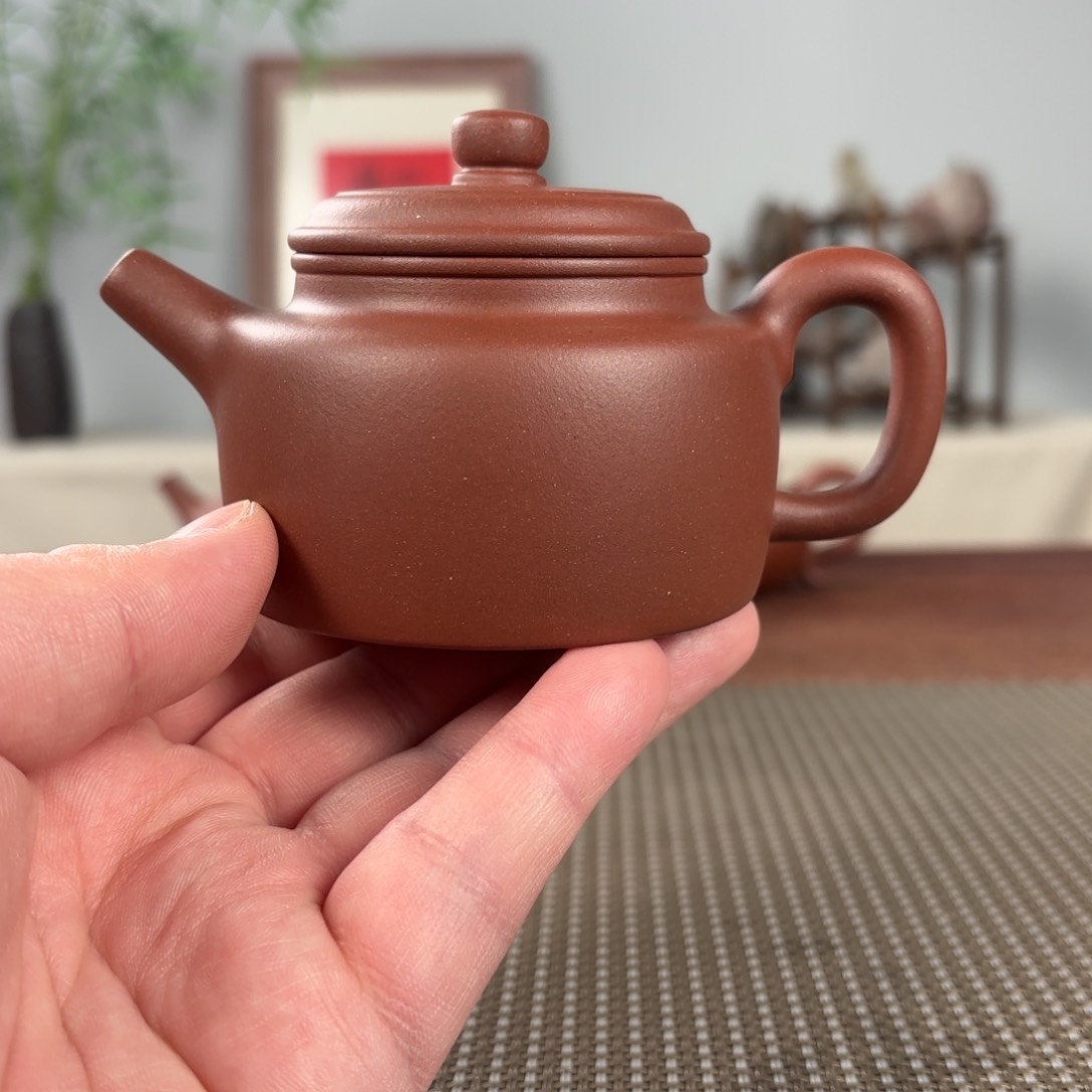 紫砂茶壶黄龙山原矿紫砂壶150