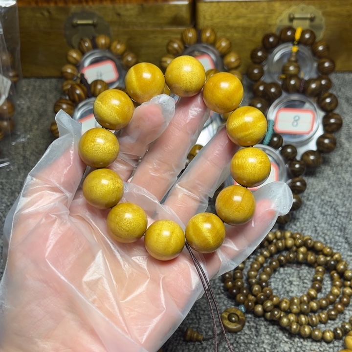 小***学楠木（金丝楠）手串/手链枯木老料2.0