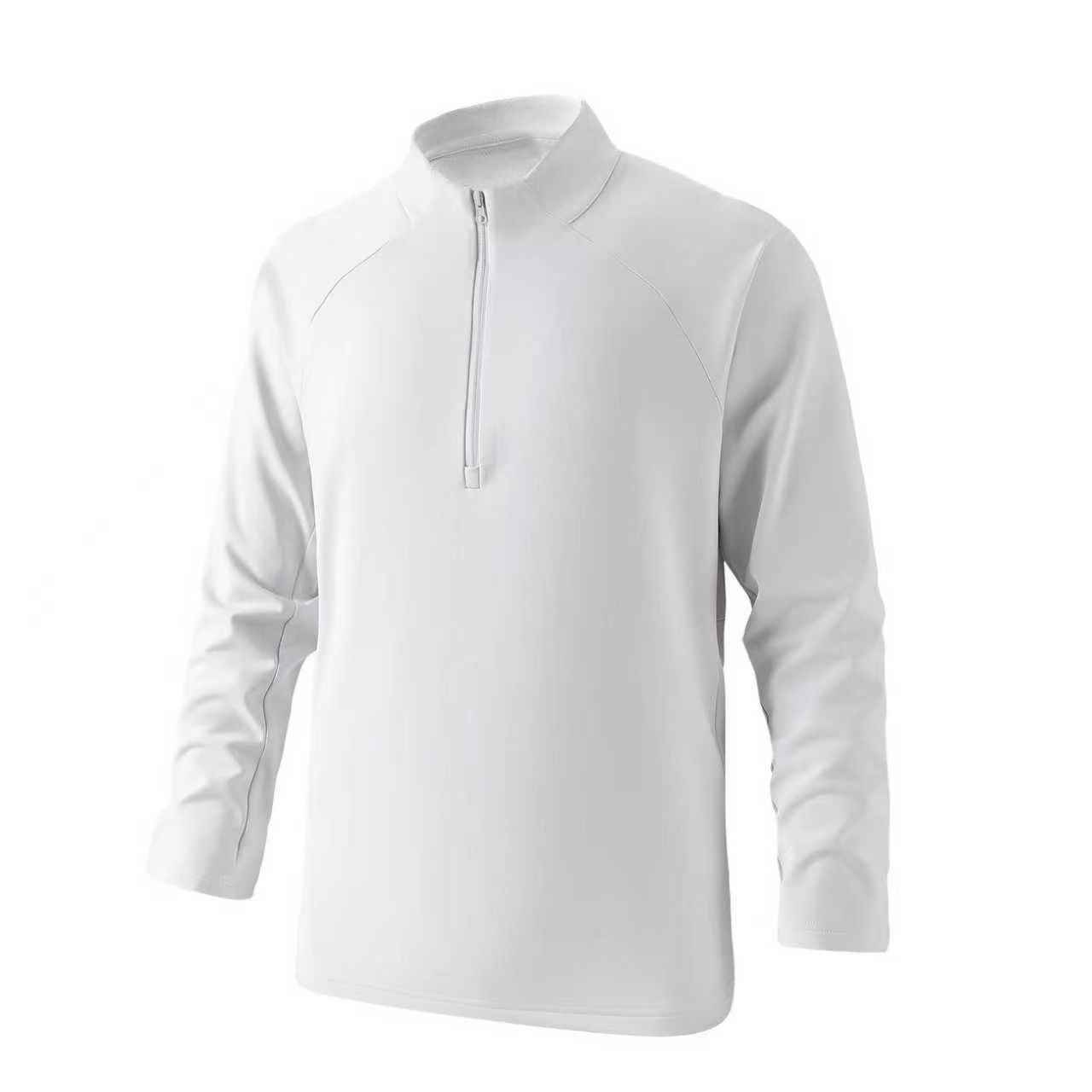 茑家有灵魂25年秋冬磨毛打底卫衣半拉链休闲男装长袖加绒上衣