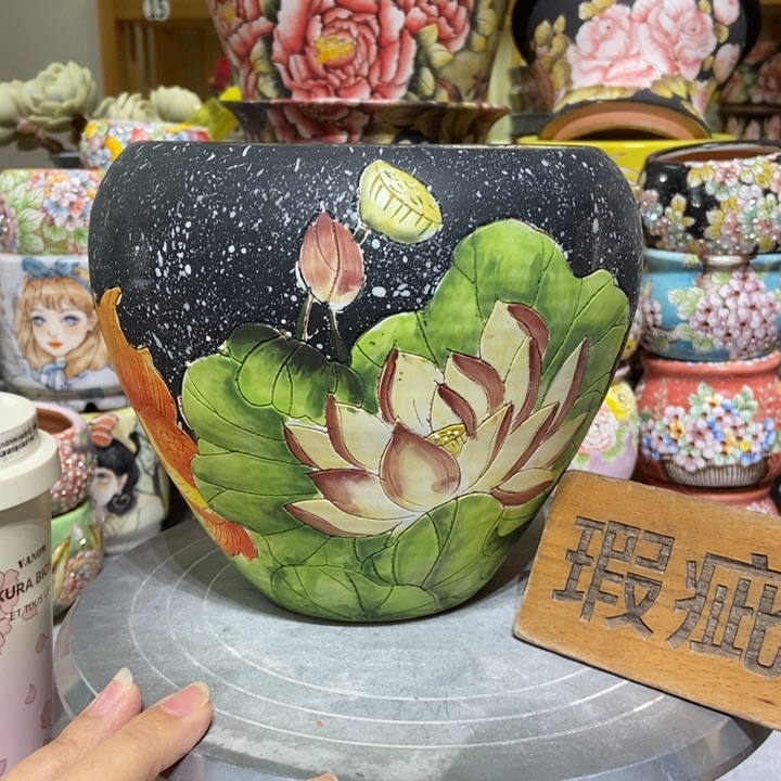 景德镇艺术手绘作品