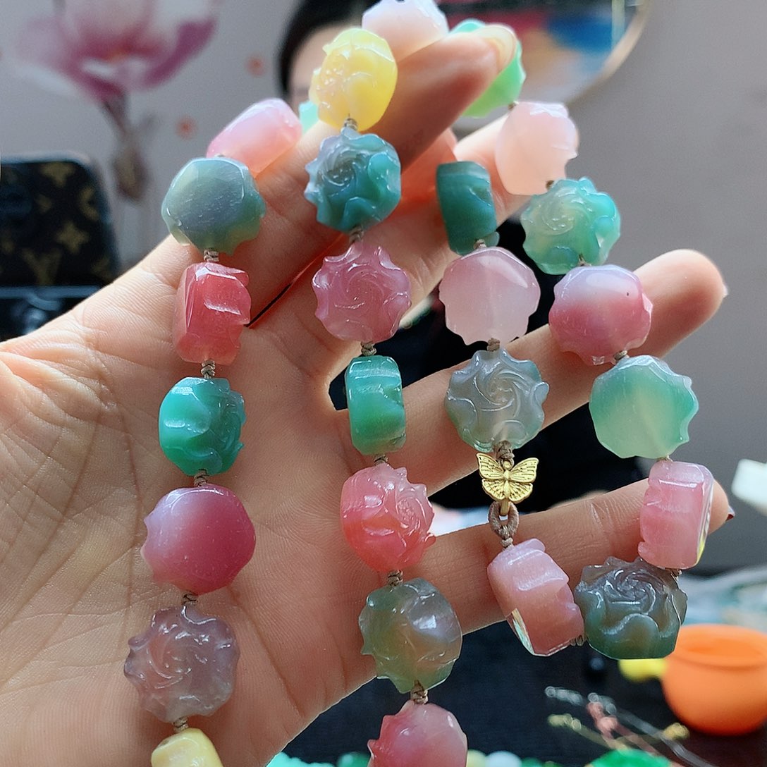 【闪购商品】玛瑙/玉髓颈饰未镶嵌