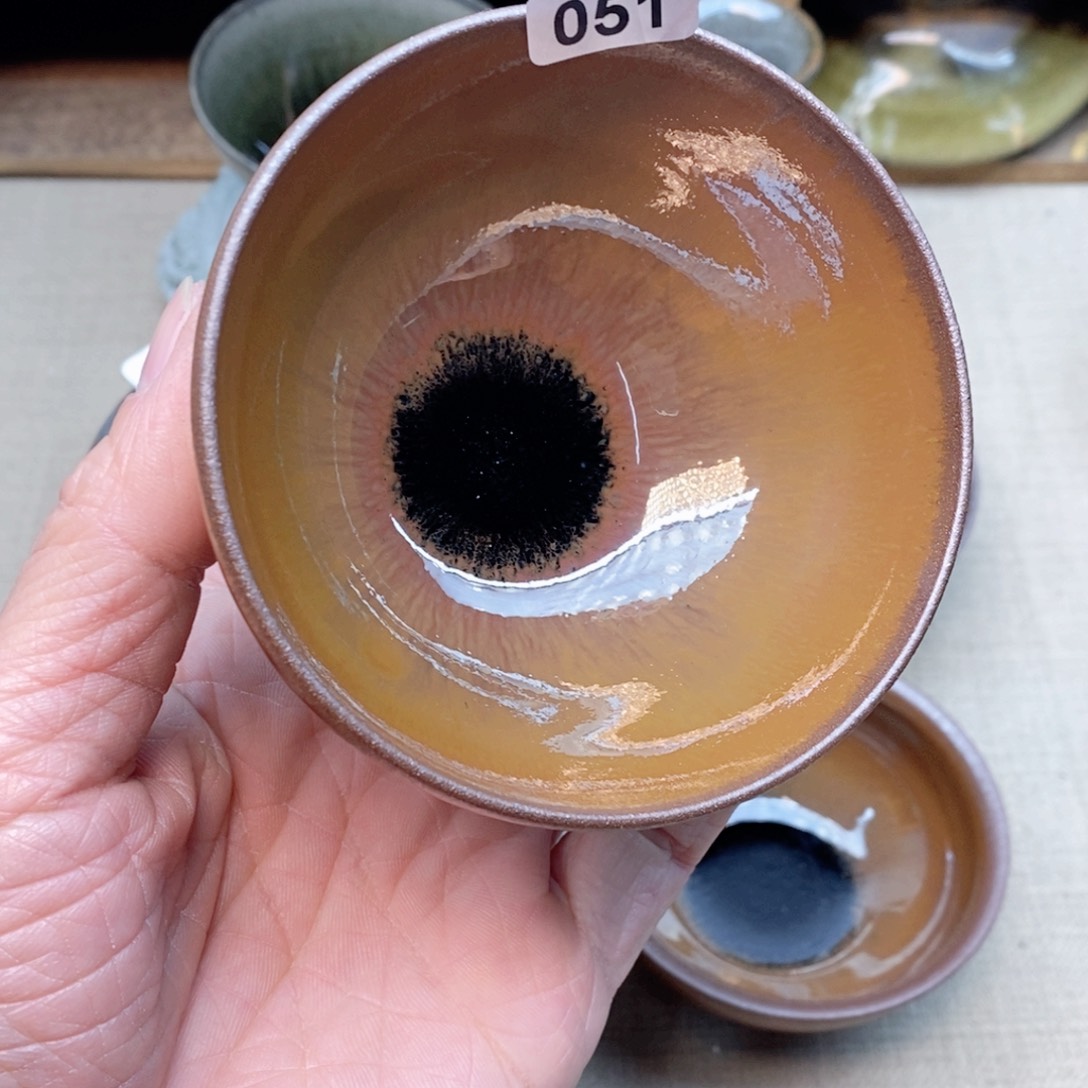 茶盏建盏主人杯漂亮051