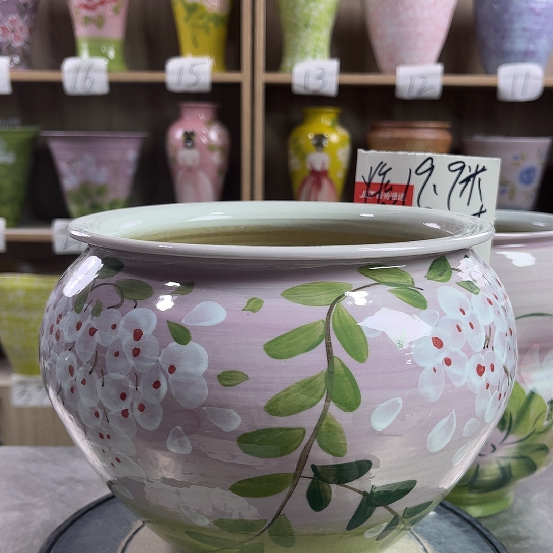 景德镇陶瓷花盆花盆