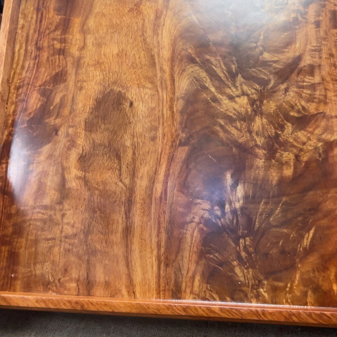 大果紫檀（缅甸花梨）独板文盘