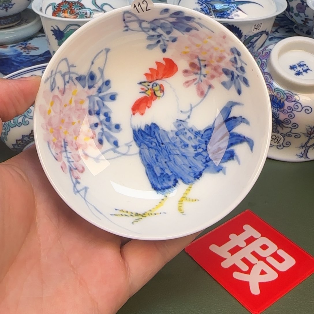 彦祖纯手工手绘茶具112