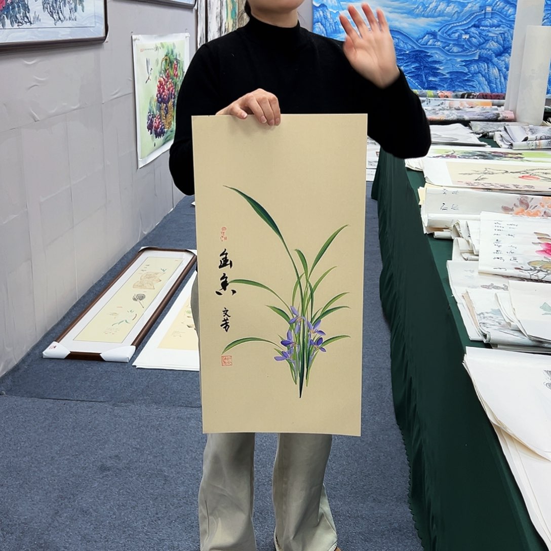 国画宣纸国画作品纯手绘