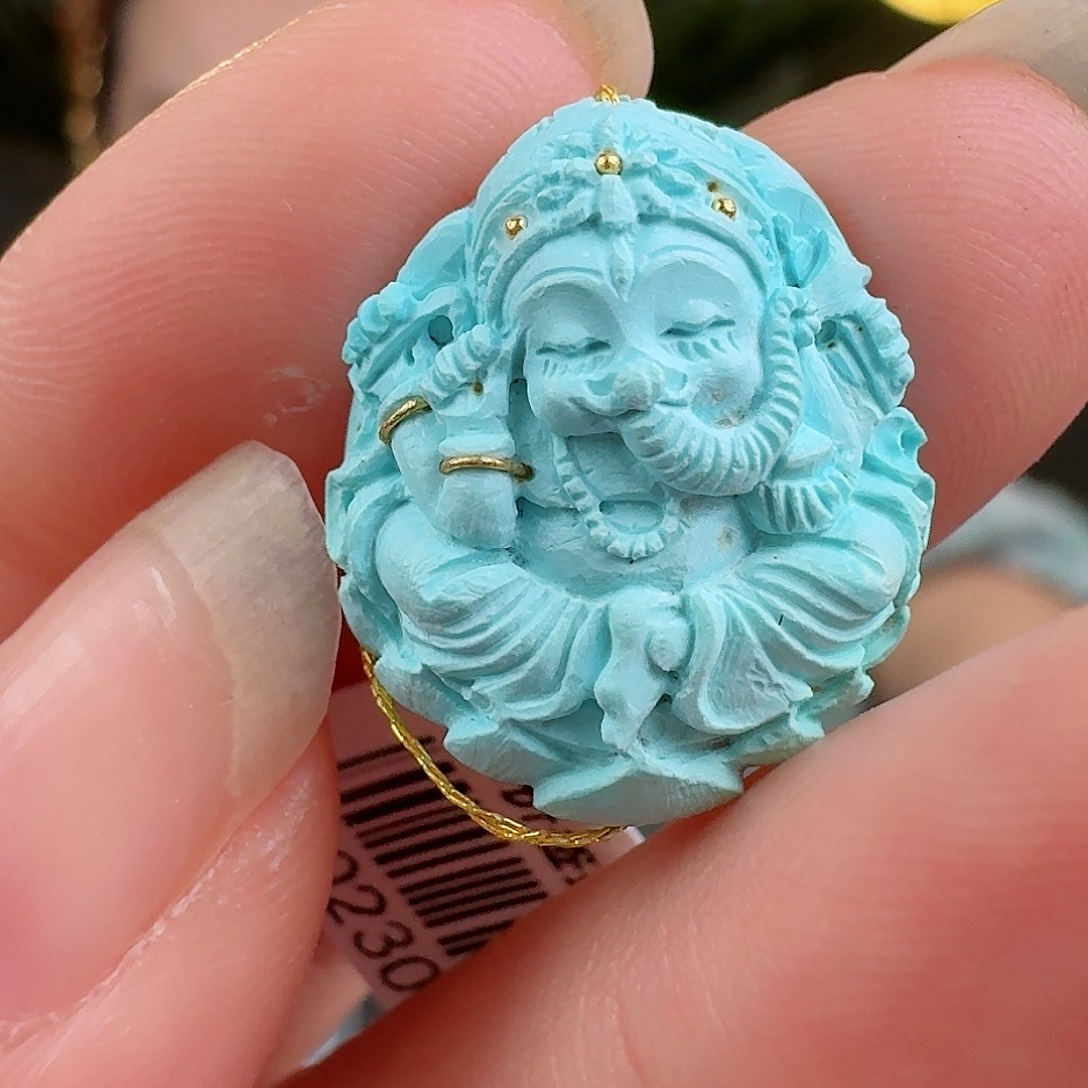 绿松石珠宝奇石未镶嵌