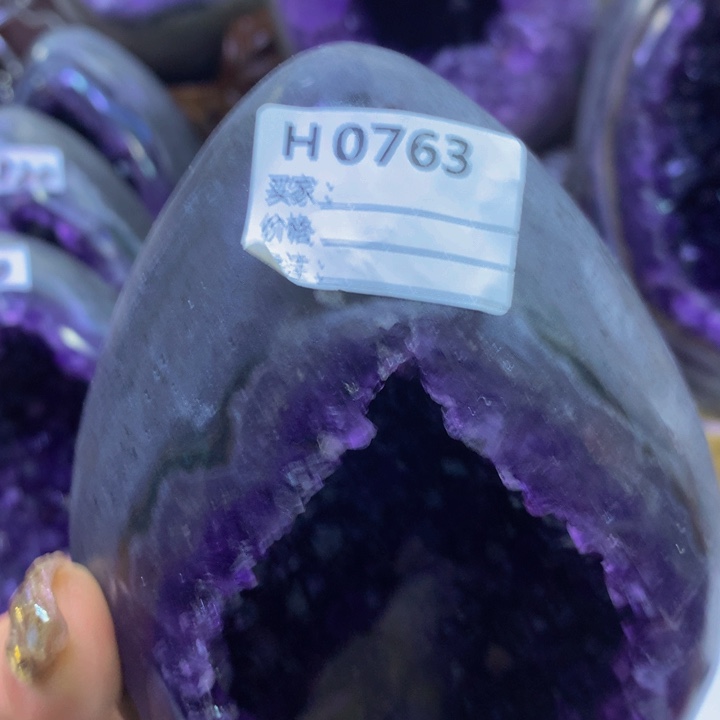 紫晶1未镶嵌欢*0763紫水晶