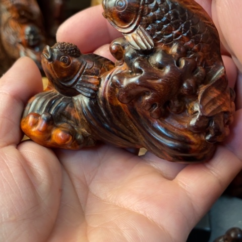 【闪购商品】把件小叶紫檀开***乐