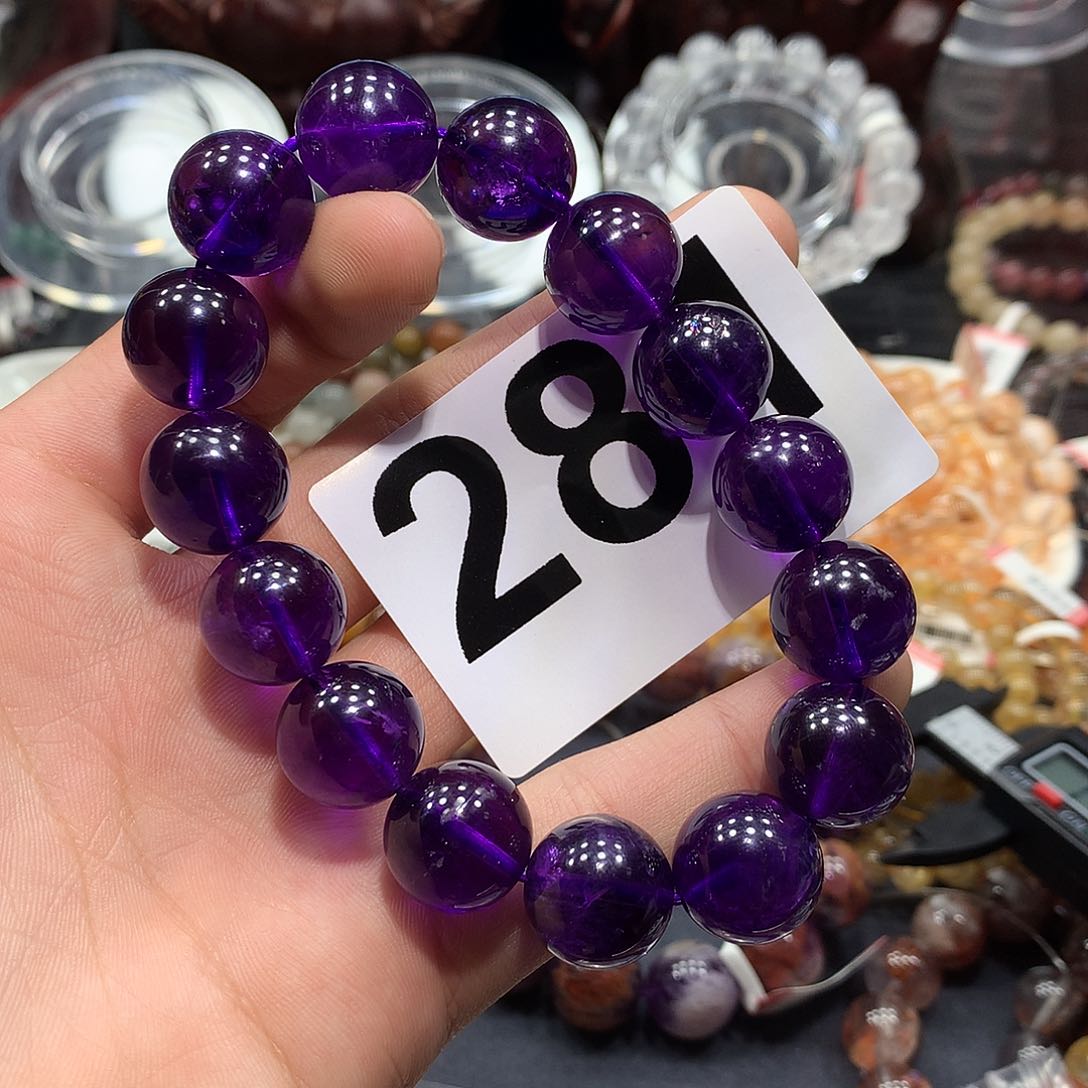 水晶手链未镶嵌天然