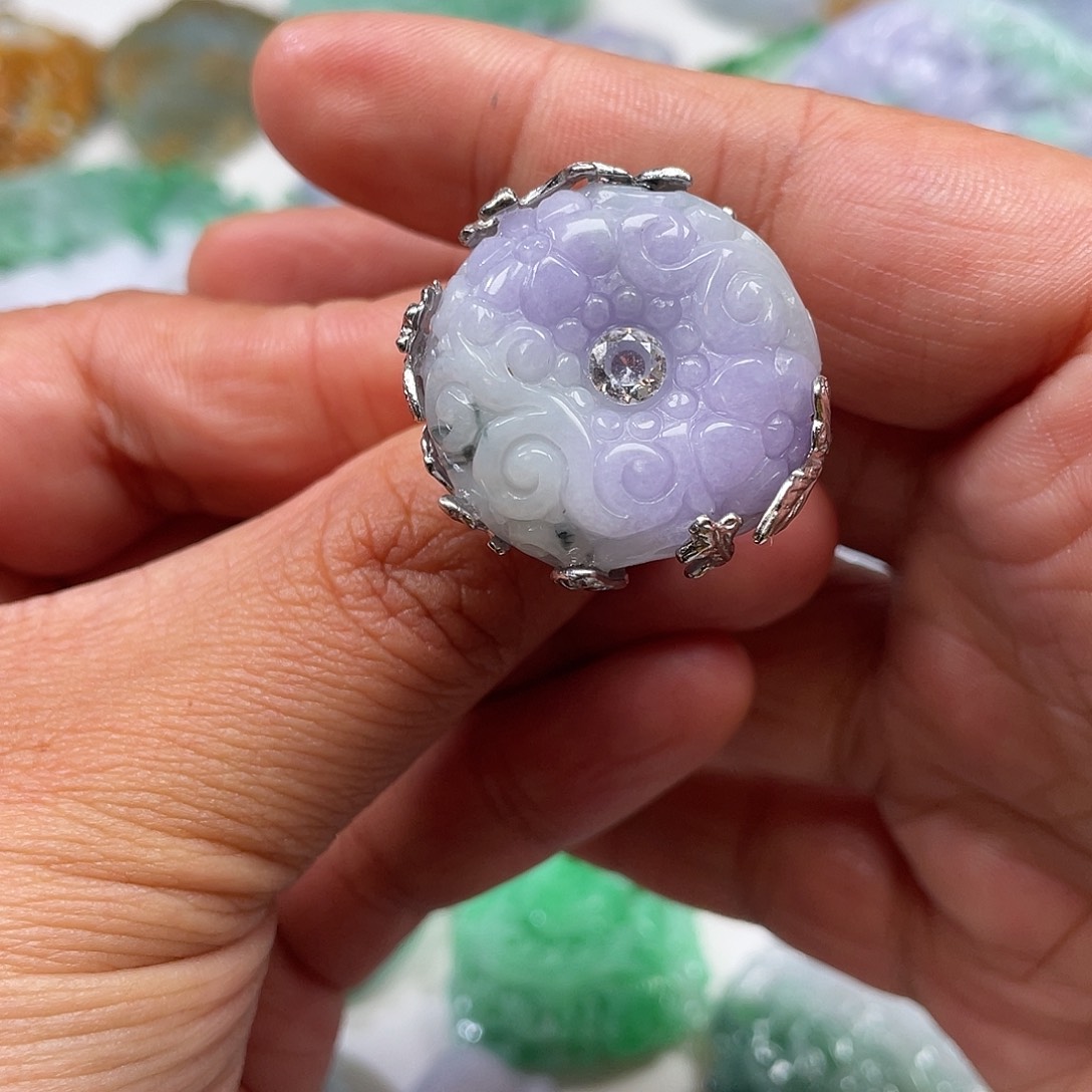 颈饰未镶嵌翡翠翡玉缘翡翠