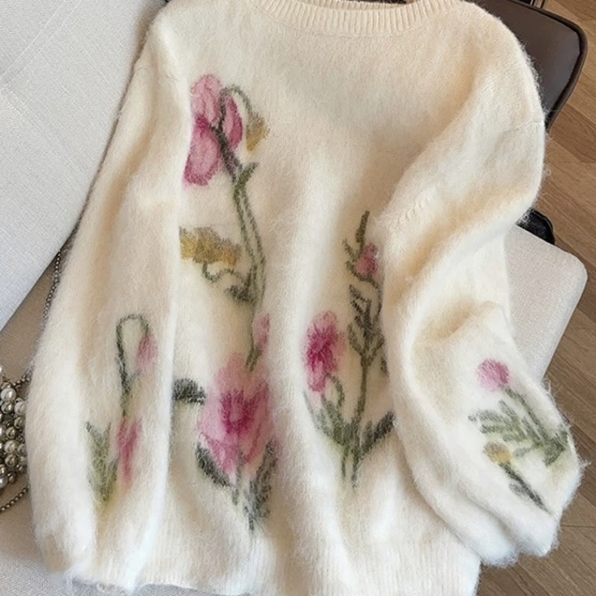 秋冬季慵懒风柔软毛衫