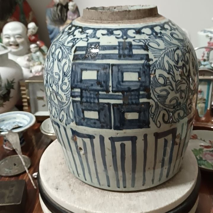 摆件双喜临门罐罐摆件双喜临门