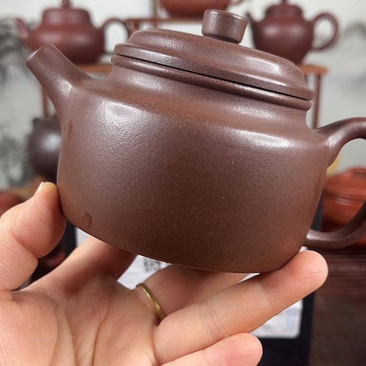 唐***道茶壶紫砂微瑕处理