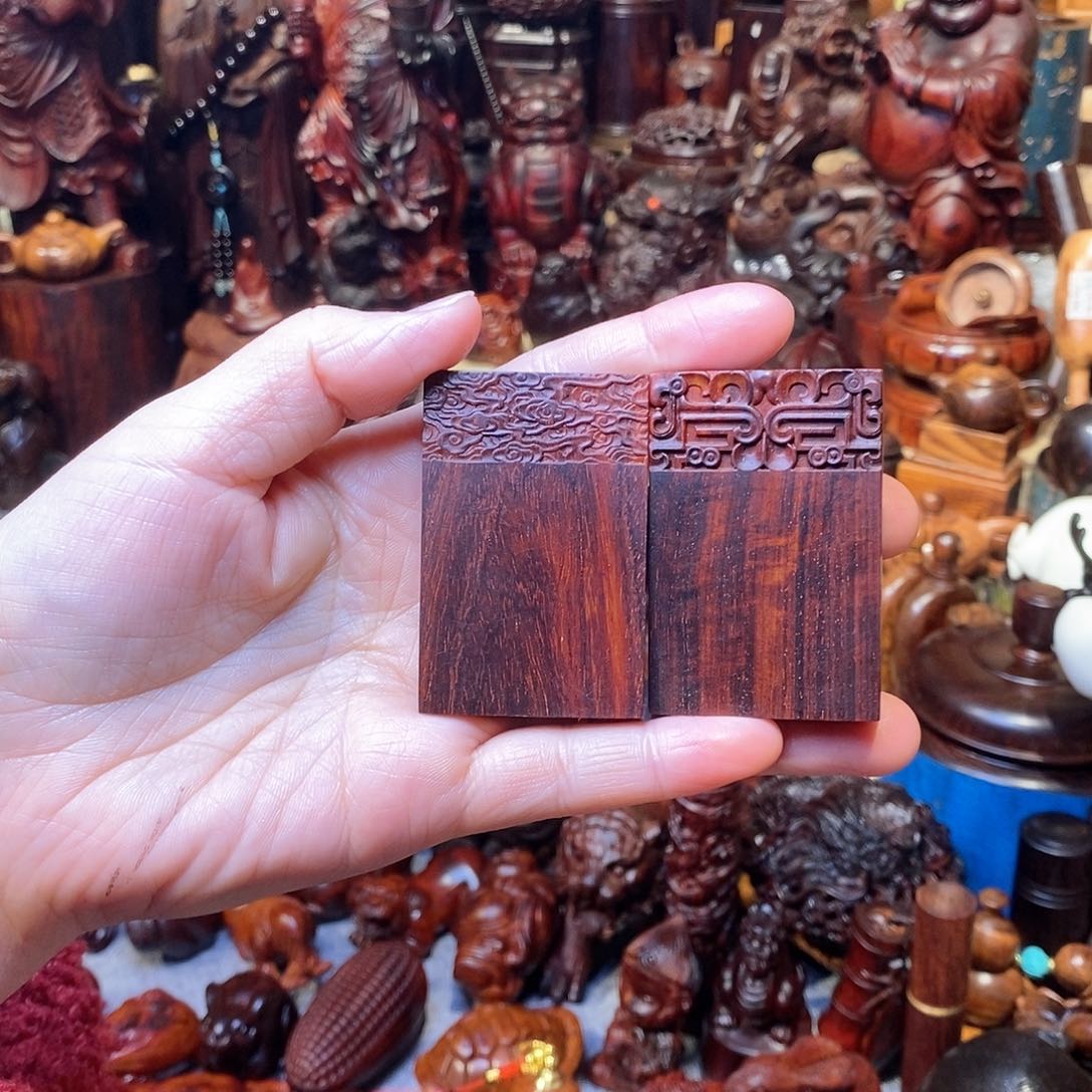 檀香紫檀（小叶紫檀）无事牌