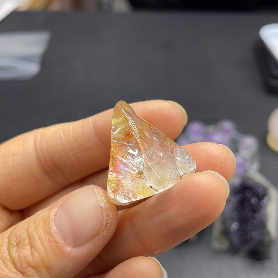 水晶未镶嵌珠宝半成品125