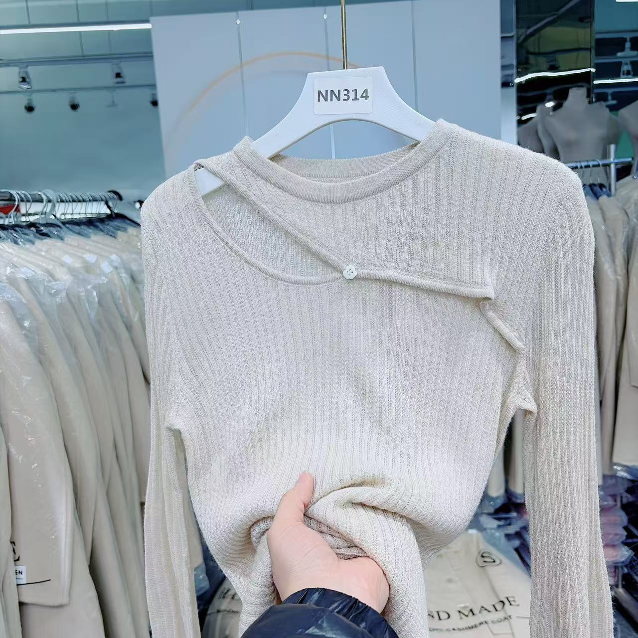 【濮院•高端毛衣】NN314新款品质代工时尚设计感毛衣