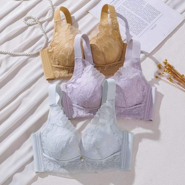 【薄杯】调整型内衣聚拢上托侧收副乳防下垂无钢圈文胸罩1212