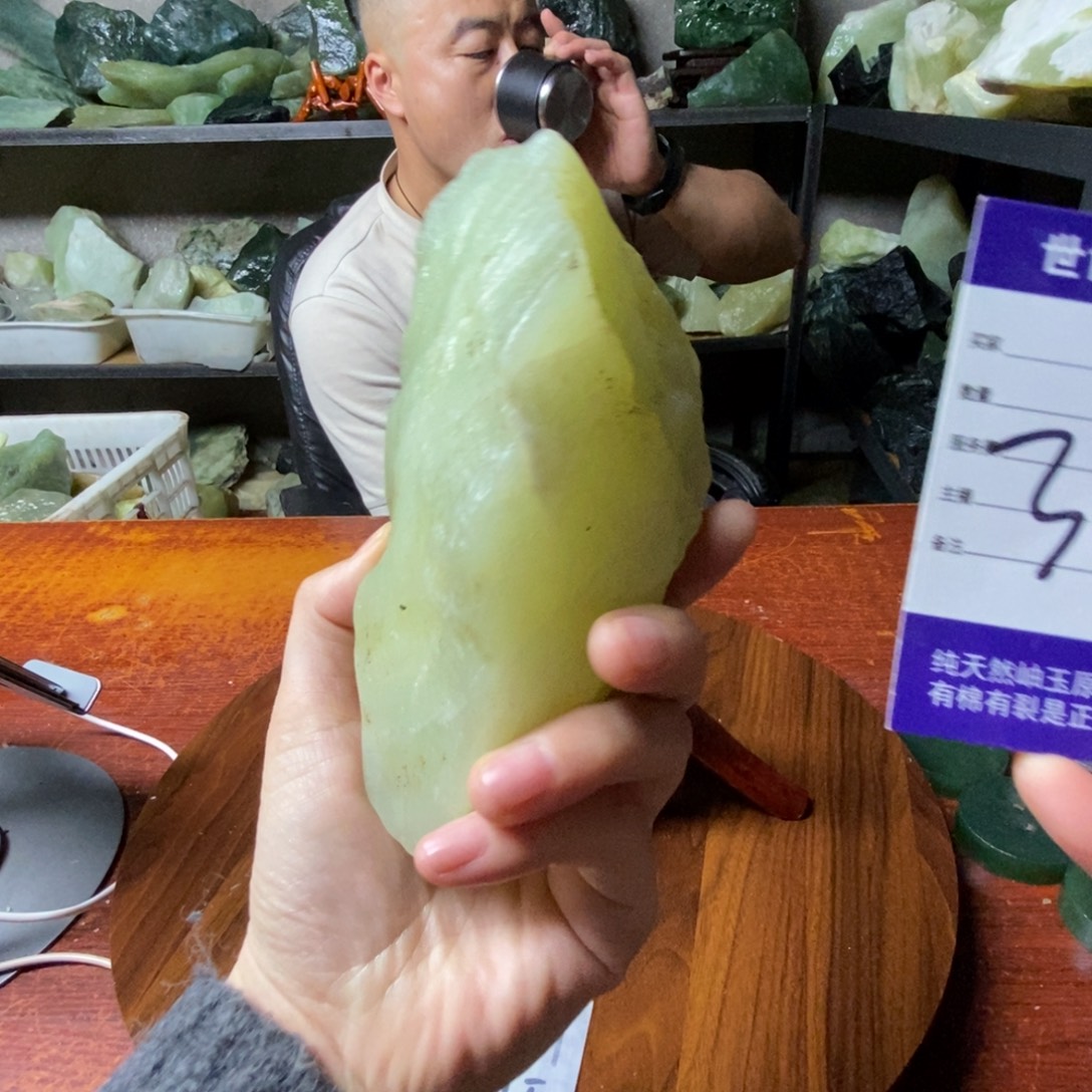 d***9蛇纹石玉未镶嵌岫玉原石