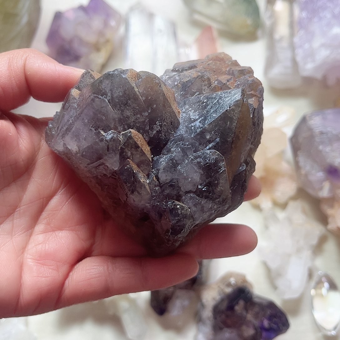 水晶天然水晶原石未镶嵌无**名