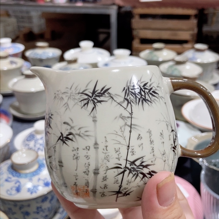 摆件茶具微瑕，介意勿拍