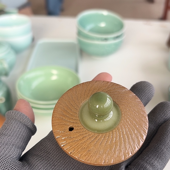 小米茶器龙泉青瓷