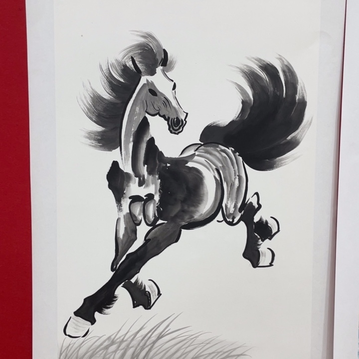 日新画作欣赏作品