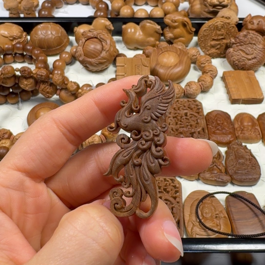 A***e檀香木龙凤黑肉凤凰