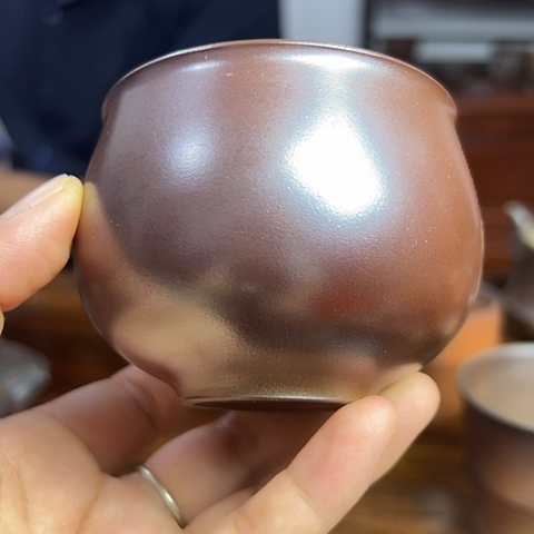 戬谷龙窑柴烧茶杯十一