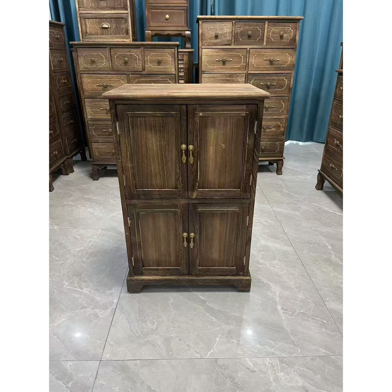 50*35*77cm两层橱柜阳台收纳柜客厅储物柜