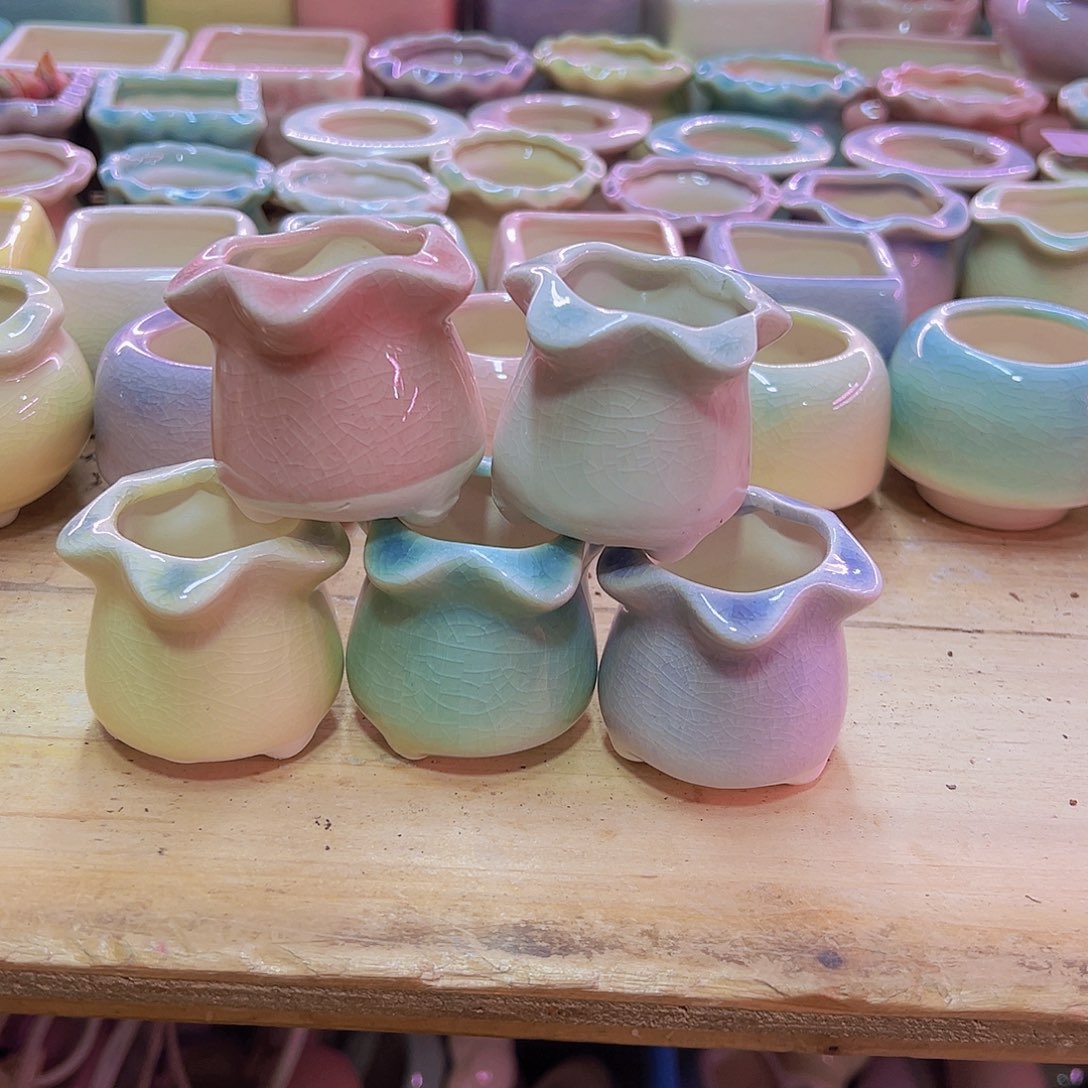 陶瓷花盆当场凑满12包邮