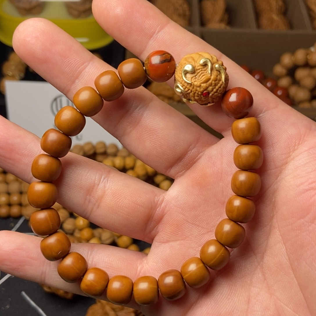手串/手链核桃镶嵌象神9+老型