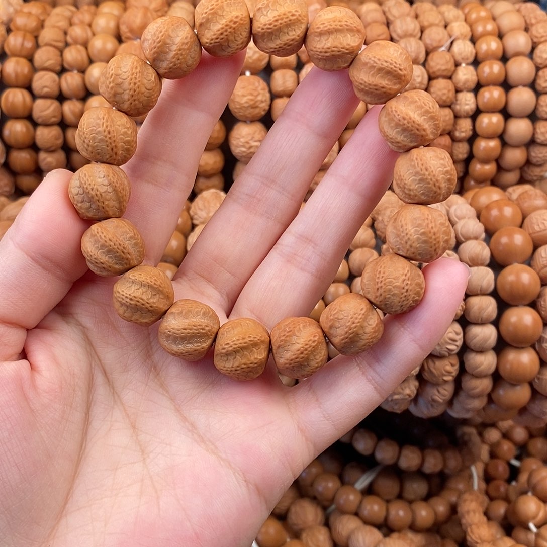 茱***茱猴头核桃手串全品灵蛇