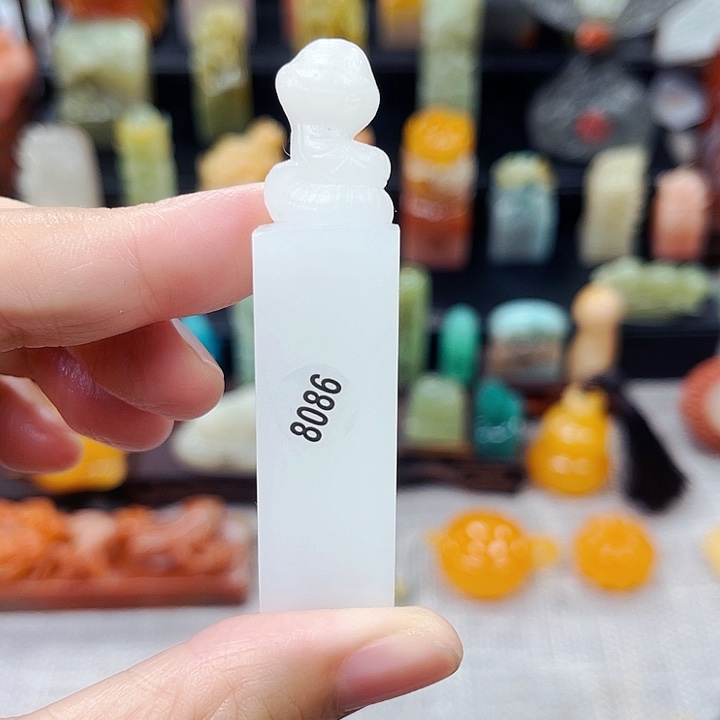 寿山石印石8086包邮包刻