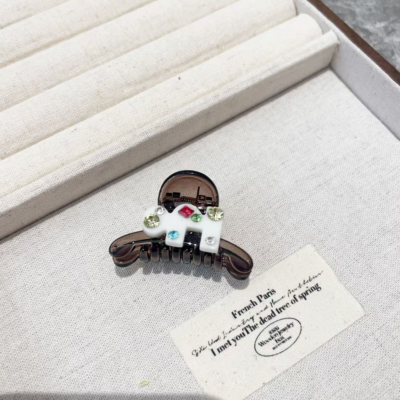 简约气质透透小抓夹刘海抓J2007