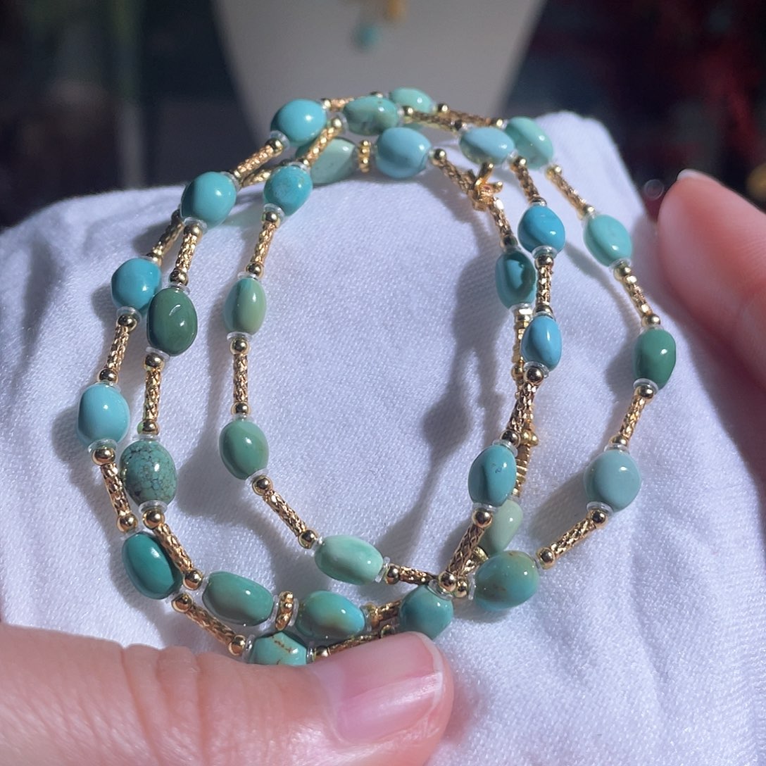 绿松石配饰未镶嵌