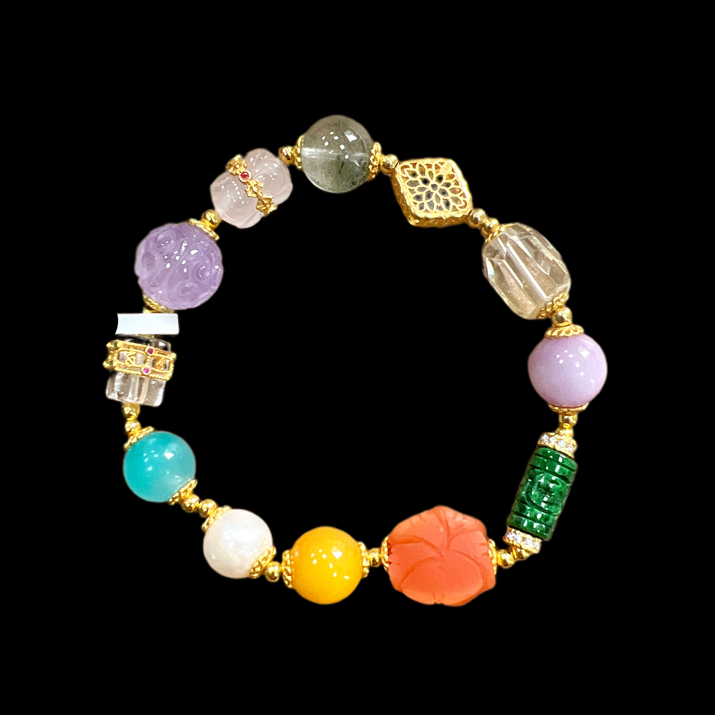 6520-多宝手串孤品