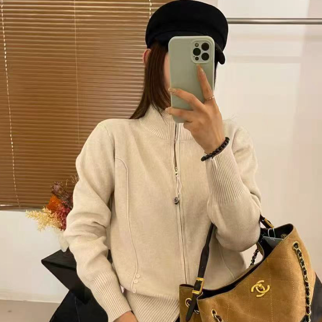 【云云精选】8519 冬季加厚立领毛衣