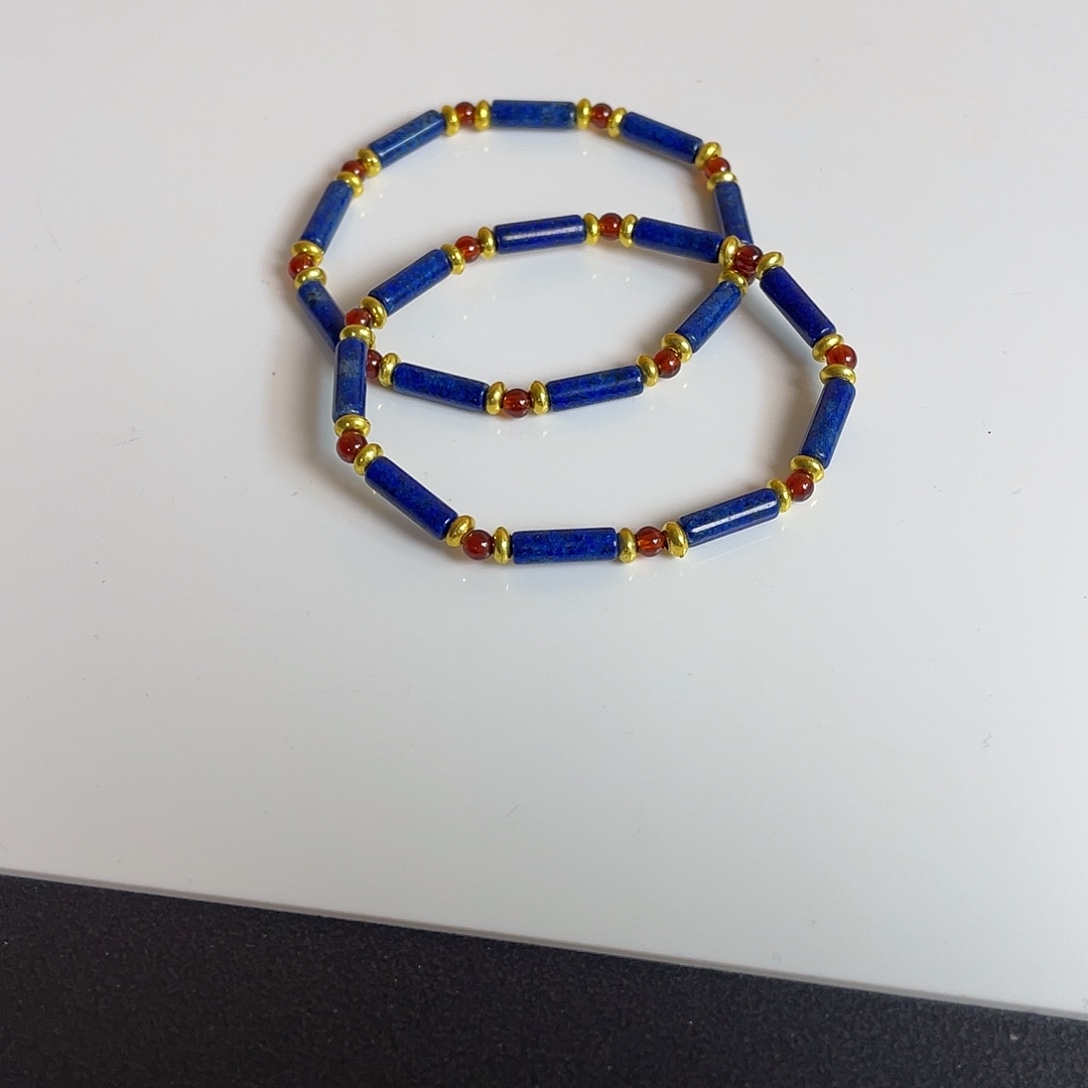 手串未镶嵌水晶手串青金设计款