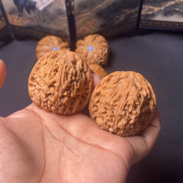 把件文玩核桃40南疆石