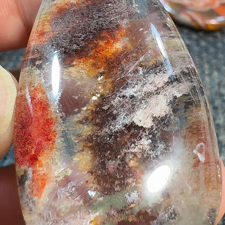 胡***蝶颈饰未镶嵌发晶你