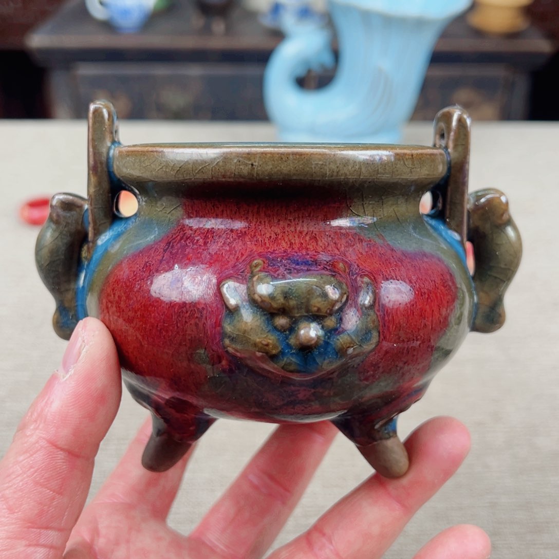 瓷片正能量陶瓷艺术品