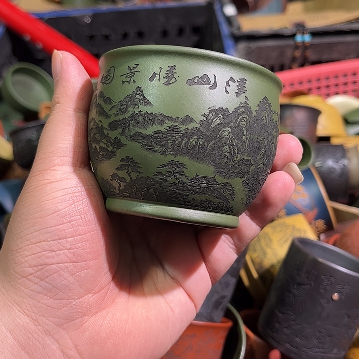 茶杯紫砂全手工紫砂主人杯