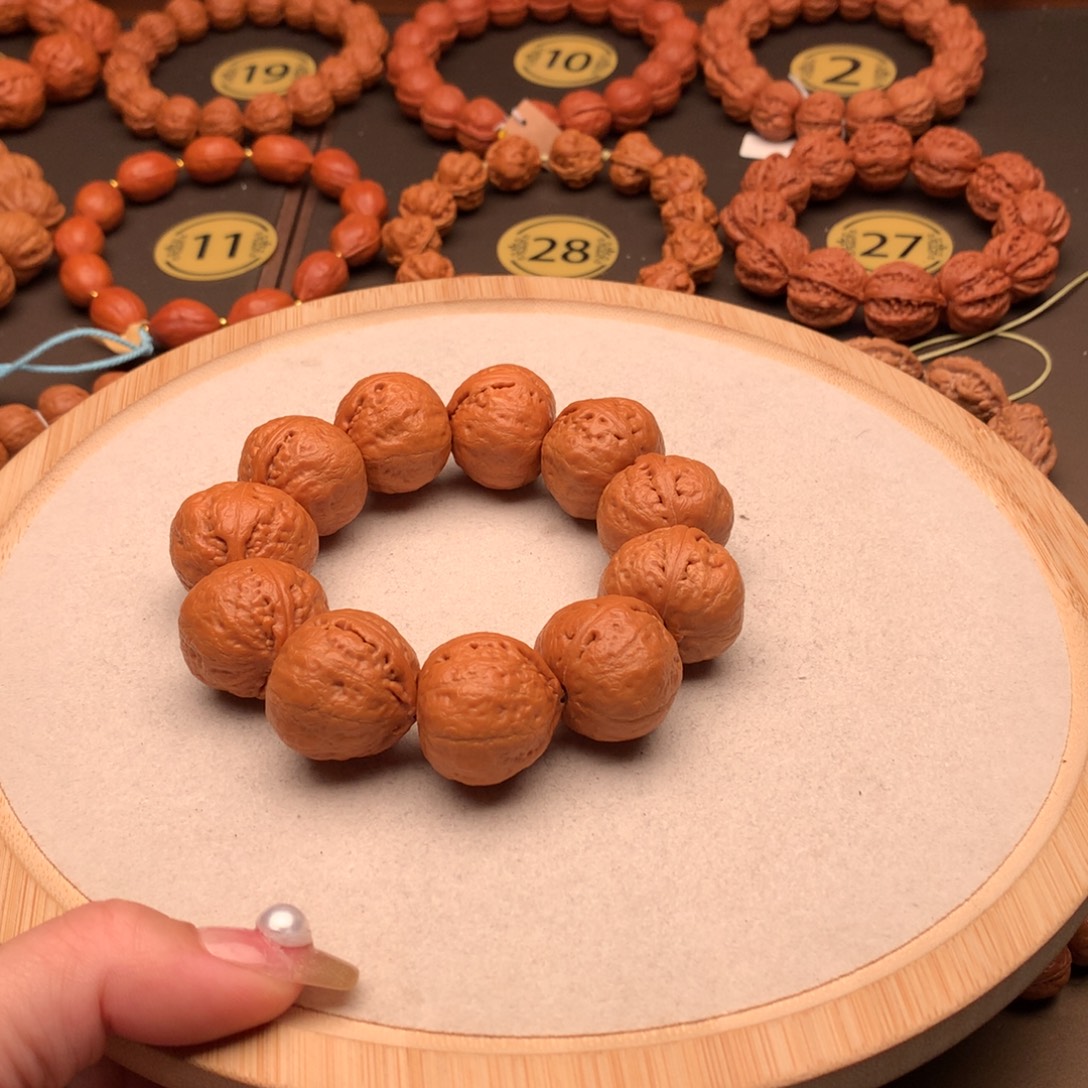 手串文玩核桃胖心