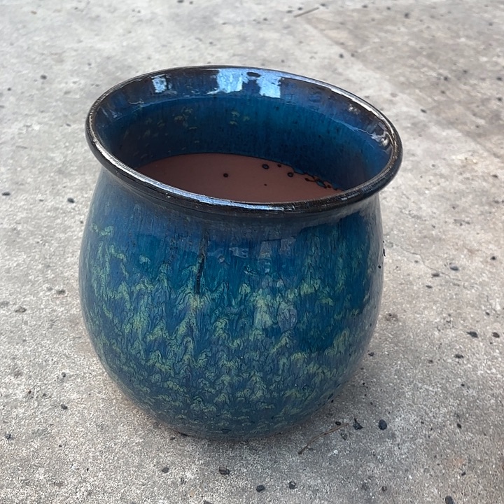 紫砂茶碗雪花口径22*25